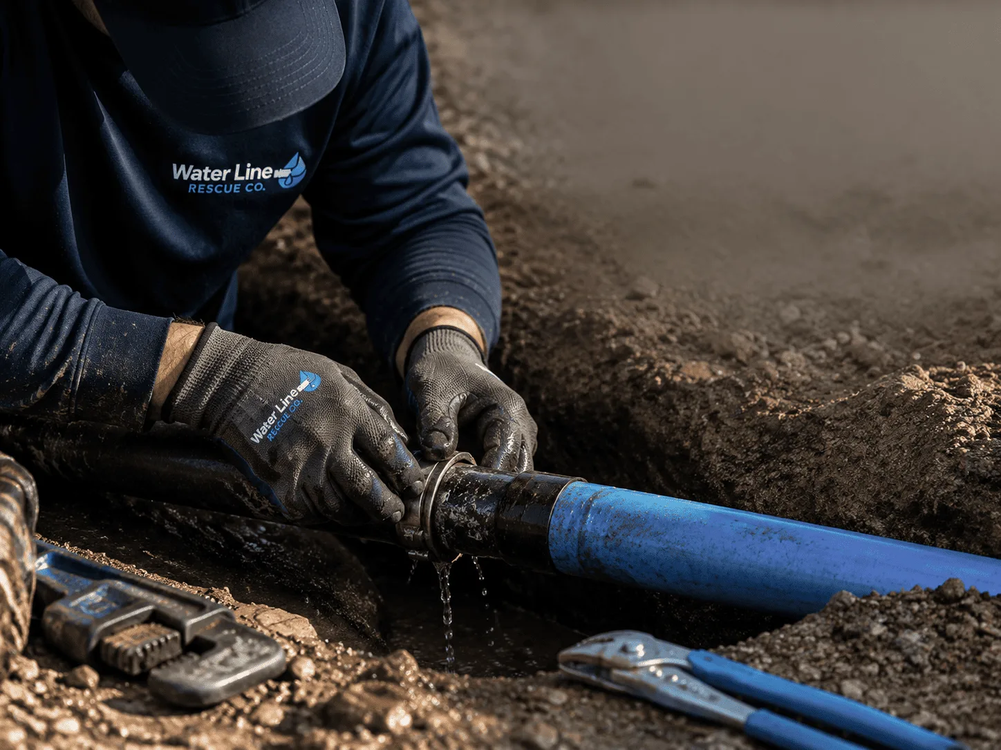 Why choose Water Line Repair in Dustin, OK